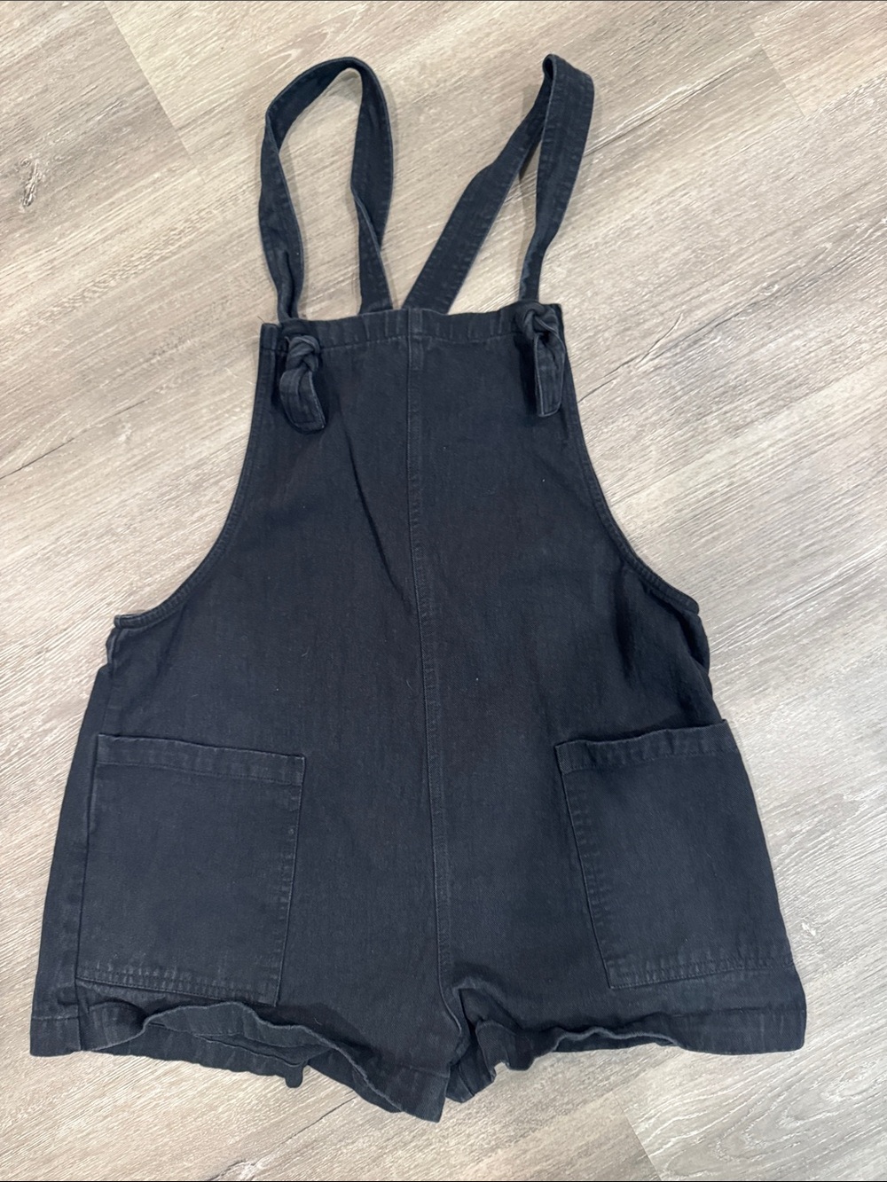 Black Women's Short Overalls Romper